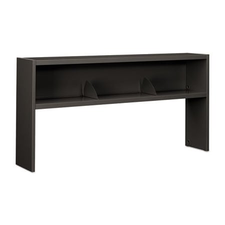 Hon HON, 38000 SERIES STACK ON OPEN SHELF HUTCH, 72W X 13.5D X 34.75H, CHARCOAL 386572NS